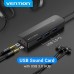 Док станція USB3.0 USBx3 3.0/2хTRS Audio/USB MicroUSB 10W 1.0 м. Vention (CHIBF)