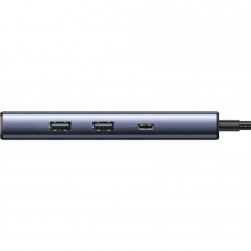Док-станція USB3.0 Type-C DP4K60Hz/RJ45/USB-Ax2 3.0/ 1xUSB-C 3.0/ PD 100W CM512 сіра Ugreen (75643)