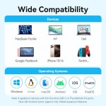 Док-станція USB3.0 Type-C HDMI 4K30Hz /USB 3.0/USB 2.0/Type-C 2.0/ PD 100W Hub 5-in-1 Vention (TGLHB) Док-станція USB3.0 Type-C HDMI 4K30Hz /USB 3.0/USB 2.0/Type-C 2.0/ PD 100W Hub 5-in-1 Vention (TGLHB)