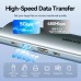 Док-станція USB3.0 Type-C HDMI 4K30Hz /USB 3.0/USB 2.0/Type-C 2.0/ PD 100W Hub 5-in-1 Vention (TGLHB)