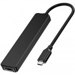 Док-станція USB3.0 Type-C HDMI 4K30Hz/USB2.0x2/USB 3.0/USB-C PD 100W 5 in 1 Hub Choetech (HUB-M80-BK) Док-станція USB3.0 Type-C HDMI 4K30Hz/USB2.0x2/USB 3.0/USB-C PD 100W 5 in 1 Hub Choetech (HUB-M80-BK)