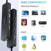 Док-станція USB3.0 Type-C HDMI 4K30Hz/USB2.0x2/USB 3.0/USB-C PD 100W 5 in 1 Hub Choetech (HUB-M80-BK)
