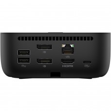 Док-станція USB3.1 Type-C HDMI 4K120Hz/USB 3.1x3/Type-C/DPx2/RJ45 G6 чорна HP (9X3V1UT)