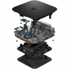 Док-станція USB3.1 Type-C HDMI 4K120Hz/USB 3.1x3/Type-C/DPx2/RJ45 G6 чорна HP (9X3V1UT)