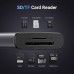 Док-станція USB3.1 Type-C HDMI 4K30Hz/USB 3.0x2/Type-C/SD/TF/ PD 100W CM498 7 in 1 Ugreen (15531)