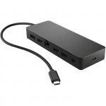Док-станція USB3.1 Type-C HDMI 4K60Hz/USB 3.0x2/Type-Cx2/DP/RJ45/Ethernet чорна HP (50H55UT)