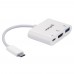Док-станція USB3.1 Type-C HDMI/USB 3.0/PD 60W 4-in-1 White Manhattan (152945)