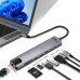 Док-станція USB3.1 Type-C HDMI4K60Hz/2xUSB-A/2xType-C/RJ45/SD/TF/PD 100W 8 in 1 Media-Tech (MT5046)