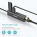 Док-станція USB3.1 Type-C USBx3 3.0/RJ45(1000M) Ethernet 4 in 1 Hub Choetech (HUB-U02-BK)