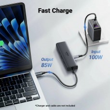 Док-станція USB3.2 Type-C HDMI 4K60Hz/2xUSB-A 3.2/USB-C 3.2/RJ45/ PD 100W CM512 Ugreen (45000)