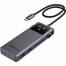 Док-станція USB3.2 Type-C HDMI 4K60Hz/2xUSB-А 3.2/2xUSB-C 3.2/PD 100W 6-in-1 CM888 Ugreen (35998)