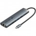 Док-станція USB3.2 Type-C HDMI 4K60Hz/USB 3.0x2/RJ45/SD/TF/3.5mm/PD 100W Hub 9-in-1 Vention (TGVHB)