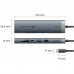 Док-станція USB3.2 Type-C HDMI 4K60Hz/USB 3.0x2/RJ45/SD/TF/3.5mm/PD 100W Hub 9-in-1 Vention (TGVHB)