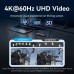 Док-станція USB3.2 Type-C HDMI 4K60Hz/USB 3.0x2/RJ45/SD/TF/3.5mm/PD 100W Hub 9-in-1 Vention (TGVHB)