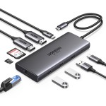 Док-станція USB3.2 Type-C HDMIx2 8K30Hz/4K60Hz/3xUSB-A/2xUSB-C 3.2/ RJ45/SD/TF/PD 100W CM639 (15534) Док-станція USB3.2 Type-C HDMIx2 8K30Hz/4K60Hz/3xUSB-A/2xUSB-C 3.2/ RJ45/SD/TF/PD 100W CM639 (15534)