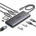Док-станція USB3.2 Type-C HDMIx2 8K30Hz/4K60Hz/3xUSB-A/2xUSB-C 3.2/ RJ45/SD/TF/PD 100W CM639 (15534)