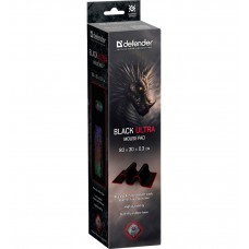 Ігрова поверхня Defender Black Ultra 800х300х3мм (50561)
