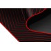 Килимок під крісло Defender Tekta 1160х1160х4мм чорно-червоний (50568)