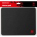 Килимок під мишку Defender Black One 200х250х2 мм тканина+резина (50016)