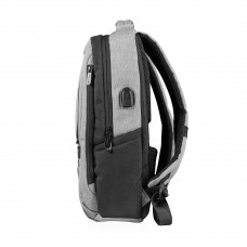Рюкзак для ноутбука 15.6" Modecom USB port сіро-чорний (PLE-MC-SMART-15)
