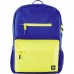 Рюкзак для ноутбука HP 15.6" Campus Blue синьо-жовтий (7J596AA)