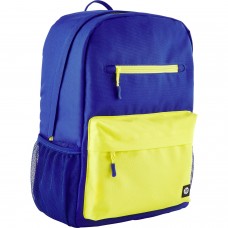 Рюкзак для ноутбука HP 15.6" Campus Blue синьо-жовтий (7J596AA)