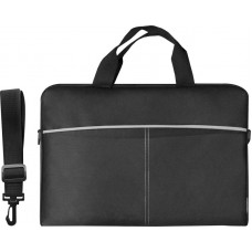 Сумка для ноутбука 15.6'' Defender Lite з кишенею чорно-сіра (26086)