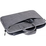 Сумка для ноутбука 15.6'' Defender Solid PU шкіра кишеня сіра (26088)