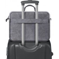 Сумка для ноутбука 15.6'' Defender Solid PU шкіра кишеня сіра (26088)