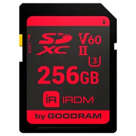 Memory card SD 256Gb GoodRAM IRDM SDXC V60 UHS-II U3 Retail (IR-S6B0-2560R11) Memory card SD 256Gb GoodRAM IRDM SDXC V60 UHS-II U3 Retail (IR-S6B0-2560R11)