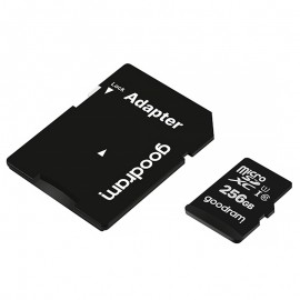 Memory card Secure Digital Micro256Gb GoodRAM UHS-I (class 10) + Adapter (M1AA-2560R12) Memory card Secure Digital Micro256Gb GoodRAM UHS-I (class 10) + Adapter (M1AA-2560R12)