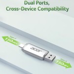 USB Flash Acer UT300 16GB Dual Drive USB-C & USB-A USB 3.2 Gen1 Retail (BL.9BWWA.587) USB Flash Acer UT300 16GB Dual Drive USB-C & USB-A USB 3.2 Gen1 Retail (BL.9BWWA.587)