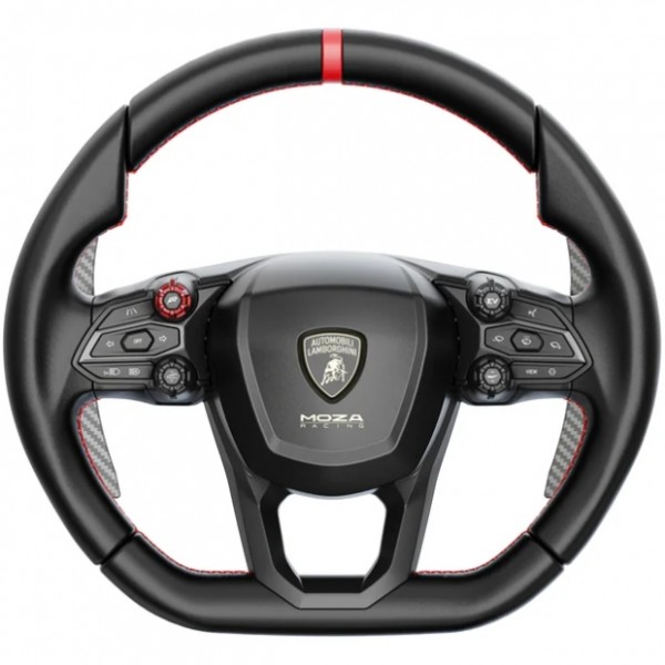 Кермо MOZA Racing Lamborghini Revuelto for PC 34см 26кн. RGB (RS096_Moza)