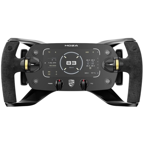 Кермо MOZA Racing Porsche Mission R 32см 12кн. дисплей 5 4" OLED RGB (RS097_Moza)
