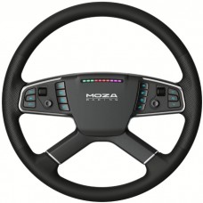 Кермо MOZA Racing TSW Truck 40cм. 14 кн. RGB чорне (RS060_Moza)