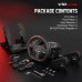 Кермо і педалі PXN V10 Ultra Bundle for PS4/XBOX/Xbox Series X|S/PC 17кн. подв. педалі кермо 270мм (PXN-V10 Ultra EU)