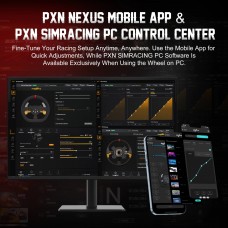Кермо і педалі PXN V10 Ultra Bundle for PS4/XBOX/Xbox Series X|S/PC 17кн. подв. педалі кермо 270мм (PXN-V10 Ultra EU)