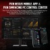 Кермо і педалі PXN V10 Ultra Bundle for PS4/XBOX/Xbox Series X|S/PC 17кн. подв. педалі кермо 270мм (PXN-V10 Ultra EU)