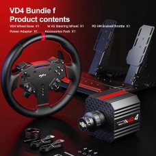 Кермо і педалі PXN VD4 Bundle for PC 12кн. подв. педалі кермо WAS 280мм (PXN-VD4 Bundle EU)