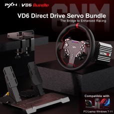 Кермо і педалі PXN VD6 Bundle for PC 19кн. подв. педалі кермо WAS 280мм (PXN-VD6 Bundle EU)