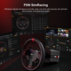 Кермо і педалі PXN VD6 Bundle for PC 19кн. подв. педалі кермо WAS 280мм (PXN-VD6 Bundle EU)