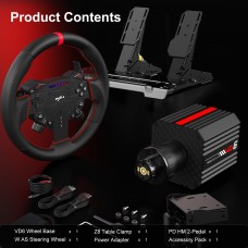 Кермо і педалі PXN VD6 Bundle for PC 19кн. подв. педалі кермо WAS 280мм (PXN-VD6 Bundle EU)