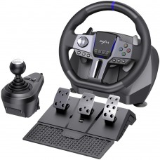 Кермо і педалі коробка передач PXN V9 GEN2 Bundle for PS4/XBOX/Xbox Series X|S/PC (PXN-V9GEN2)