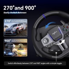 Кермо і педалі коробка передач PXN V9 GEN2 Bundle for PS4/XBOX/Xbox Series X|S/PC (PXN-V9GEN2)