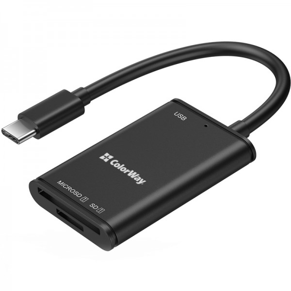Card Reader ColorWay USB-C to USB 3.0/SD/MicroSD (CW-CR-02)