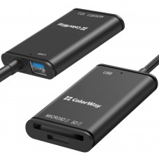Card Reader ColorWay USB-C to USB 3.0/SD/MicroSD (CW-CR-02)