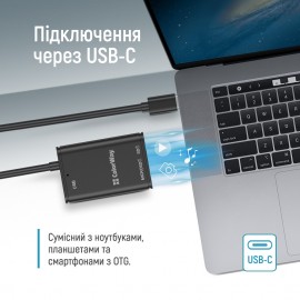 Card Reader ColorWay USB-C to USB 3.0/SD/MicroSD (CW-CR-02) Card Reader ColorWay USB-C to USB 3.0/SD/MicroSD (CW-CR-02)