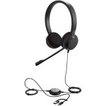 Гарнітура Jabra EVOLVE 20 SE MS Stereo + USB C/A adapter (шкіра) (4999-823-369) Гарнітура Jabra EVOLVE 20 SE MS Stereo + USB C/A adapter (шкіра) (4999-823-369)