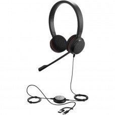 Гарнітура Jabra EVOLVE 20 SE MS Stereo + USB C/A adapter (шкіра) (4999-823-369)
