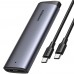 Зовнішня кишеня Ugreen CM767 USB 3.2 Gen 2 M.2 NVMe 10 Гбіт/с Сіра (35267)